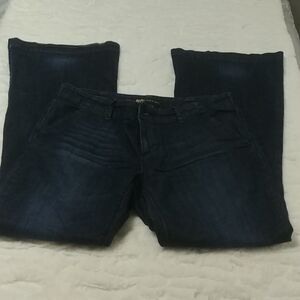 Mossimo Premium Denim Wide leg Jeans Dark Denim Sz10